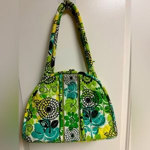 Vera Bradly Eloise limes up. Purse and matching wallet